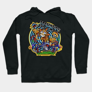 Retro Funky Sun & Moon Hoodie